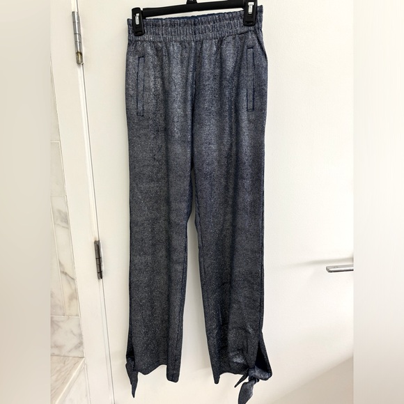 NWT Zadig & Voltaire Chill Velour Sparkle Pants, Size 34/XS - Picture 5 of 12